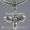 European Style Silver Beads Dangle Bee Charms
