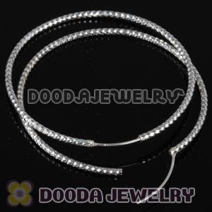 Dia 50mm Sterling Silver Earring fit European Style Beads