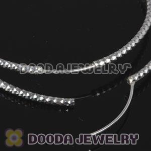Dia 50mm Sterling Silver Earring fit European Style Beads