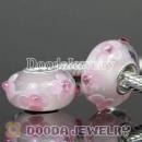 Top Class Jewelry Glass Beads with 925 sterling silver single core