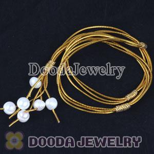 Wholesale Fashion Freshwater Pearl Hand Knitted Necklace