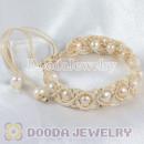 Fashion Hand Knitted Adjustable handmade Inspired Bracelet with Nature Freshwater Pearl