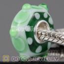 lampwork glass beads 925 sterling silver core suit European style jewelry