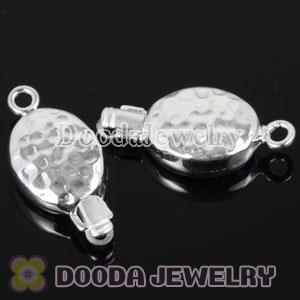 Fishhook Pearl Clasp Oval 10.7*22.4mm Sterling Silver