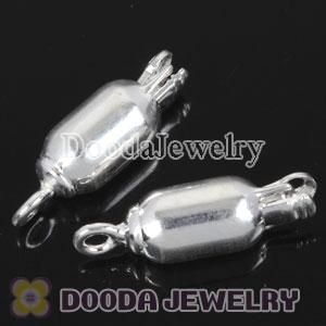 Fishhook Pearl Clasp Smooth olivary 6X20mm Sterling Silver