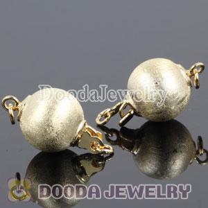 Fishhook Pearl Clasp Ball Dia.10mm 18K Gold Plated Sterling Silver