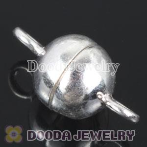 Sterling Silver Magnetic Round Clasp 8mm