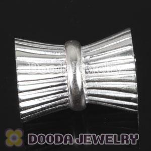 Sterling Silver Cones with Line Magnetic Clasp