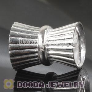 Sterling Silver Cones with Line Magnetic Clasp