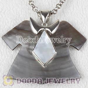 Sterling Silver Fashion Shell Skirt Pendant suit European Necklace