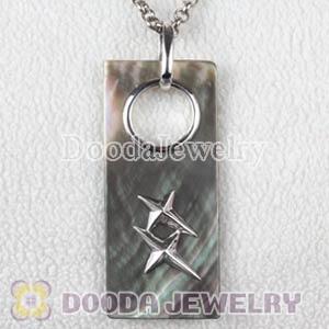 Sterling Silver Fashion Shell Pendant suit European Necklace