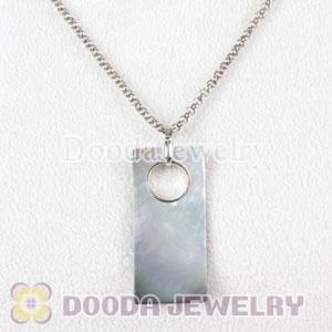 Sterling Silver Fashion Shell Pendant suit European Necklace