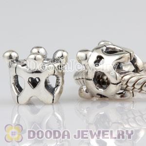 Largehole Jewelry Sterling Silver Circle of Friends Friendship Bead European Compatible