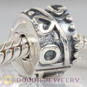 925 Sterling Silver Love Clip Beads European Compatible