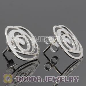 Sterling Silver Fashion Stud Earrings