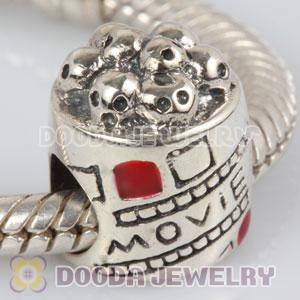 925 Sterling Silver Enamel Movie Beads European Compatible