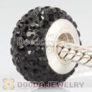 Sterling Silver Austrian crystal Beads with Thread Core 925 stamped