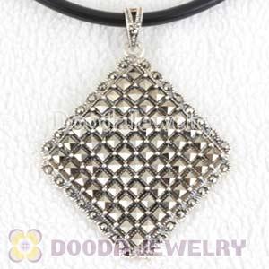 2011 Fashion Thai Sterling Silver Marcasite Pendant