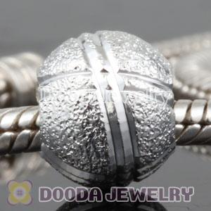 Wholesale silver plated copper beads European compatible