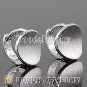 Sterling Silver Fashion Huggie Earrings
