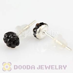 Sterling Silver Austrian crystal Stud Earrings