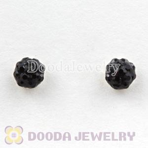 Sterling Silver Austrian crystal Stud Earrings