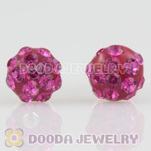 Sterling Silver Austrian crystal Stud Earrings