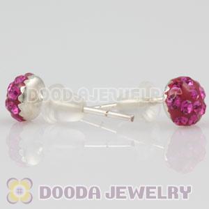 Sterling Silver Austrian crystal Stud Earrings