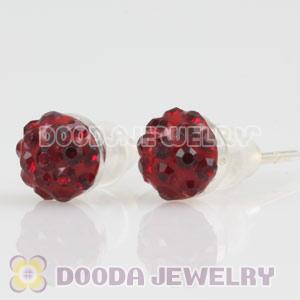 Sterling Silver Fashion CZ Stud Earrings