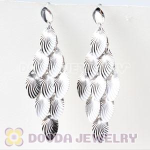 Sterling Silver Fashion Drop Earrings