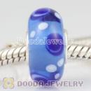 2011 new lampwork glass beads 925 sterling silver core European compatible