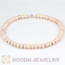 44cm Freshwater Pearl Silver Snake Necklace European Style