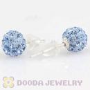 6mm Sterling Silver Austrian crystal Stud Earrings