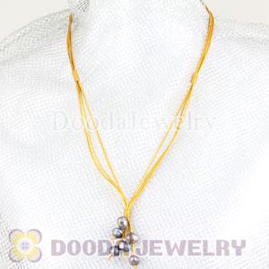 Wholesale Fashion Freshwater Pearl Hand Knitted Necklace