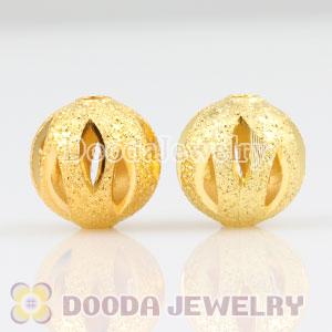 10mm handmade Style Gold Plated Copper Beads Wholesale