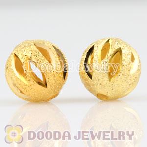 10mm handmade Style Gold Plated Copper Beads Wholesale