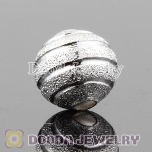 8mm handmade Style Silver Plated Copper Beads Wholesale