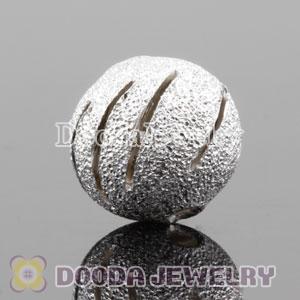10mm handmade Style Silver Plated Copper Beads Wholesale