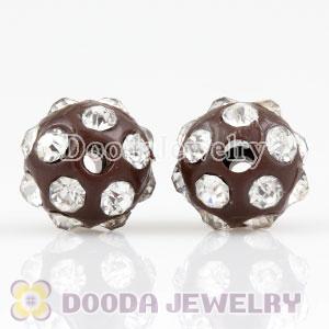 8mm handmade Style Plastic Beads with Crystal Wholesale