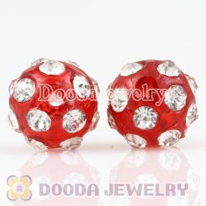 8mm handmade Style Plastic Beads with Crystal Wholesale