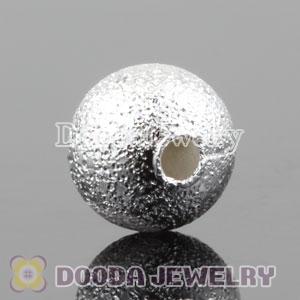 8mm handmade Style Silver Plated Copper Beads Wholesale