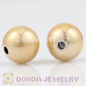 Mix 100pcs each bag 10mm UV Plated ABS Plastic handmade Beads Wholesale