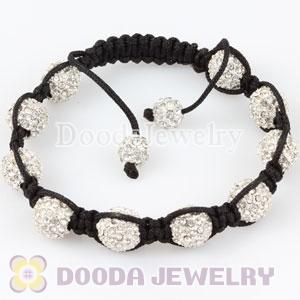 handmade Inspired Bracelets Wholesale Crystal Disco Beads