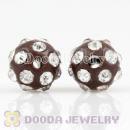 8mm handmade Style Plastic Beads with Crystal Wholesale