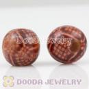 Mix 100pcs each bag 13mm Wood handmade Beads Wholesale