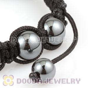 handmade Style TresorBeads Bracelets with green Crystal and Hematite