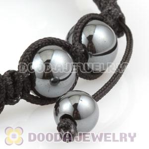 handmade Style TresorBeads Bracelets with ocean blue Crystal and Hematite