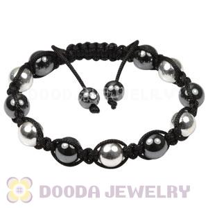 Sterling Silver Ball Beads and Hematite handmade Inspired Bracelets 