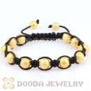 handmade Inspired Bracelet Wholesale with Gold Plated Copper Ball Beads