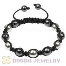 Sterling Silver Ball Beads and Hematite handmade Inspired Bracelets